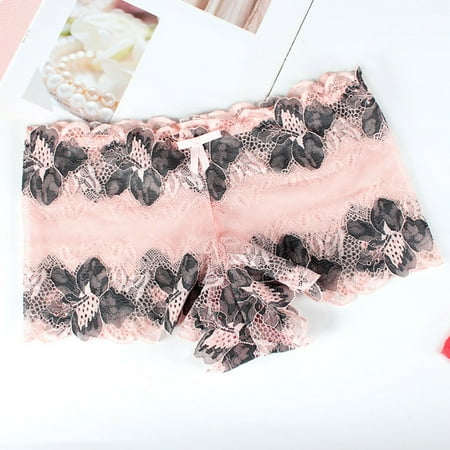 TANGNADE panties for women Women Lace Transparent Contrast Rose Pattern Triangle Underpants Pink + M
TANGNADE panties for women Women Lace Transparent Contrast Rose Pattern Triangle Underpants Pink + M