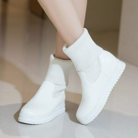 Foldable Knitted Short Boots Women Fashion Boots Fashion Boots Medium High Boots Warm Shoes Boots
Foldable Knitted Short Boots Women Fashion Boots Fashion Boots Medium High Boots Warm Shoes Boots