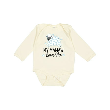 Inktastic Mamaw Loves Me Grandson Boy Lamb Gift Baby Boy or Baby Girl Long Sleeve Bodysuit
Inktastic Mamaw Loves Me Grandson Boy Lamb Gift Baby Boy or Baby Girl Long Sleeve Bodysuit