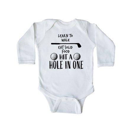 Inktastic Golf To-Do List- future golfer Gift Baby Boy or Baby Girl Long Sleeve Bodysuit
Inktastic Golf To-Do List- future golfer Gift Baby Boy or Baby Girl Long Sleeve Bodysuit