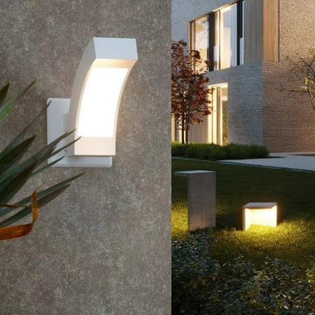 Inowel Outdoor Wall Light Fixture LED Exterior Wall Mount 3000K IP54 Waterproof Wall Sconce for Porch Garden Garage White
Inowel Outdoor Wall Light Fixture LED Exterior Wall Mount 3000K IP54 Waterproof Wall Sconce for Porch Garden Garage White