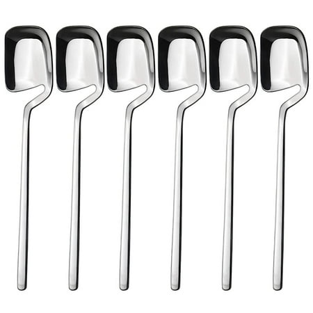 Coffee Spoons 6 Pieces Espresso Spoons 5.6 Inches Stainless Steel Small Spoons Teaspoons Spoon(Silver)
Coffee Spoons 6 Pieces Espresso Spoons 5.6 Inches Stainless Steel Small Spoons Teaspoons Spoon(Silver)