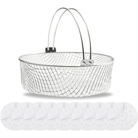 Limnyves Air Fryer Basket Mesh Steamer Basket Air Fryer Crisping Basket with 200Pcs Air Fryer Liners Air Fryer Accessories
Limnyves Air Fryer Basket Mesh Steamer Basket Air Fryer Crisping Basket with 200Pcs Air Fryer Liners Air Fryer Accessories