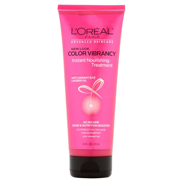L'Oreal Paris Advanced Haircare Color Vibrancy Hair Nourishing Treatment, 6.8 fl oz