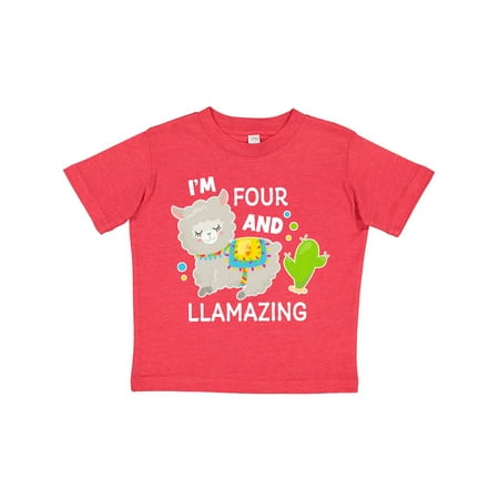 Inktastic Im Four and Llamazing with Llama and Cactus Gift Toddler Boy or Toddler Girl T-Shirt
Inktastic Im Four and Llamazing with Llama and Cactus Gift Toddler Boy or Toddler Girl T-Shirt