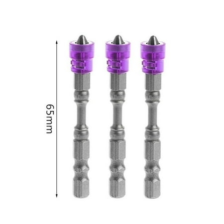 BAMILL 3Pcs Alloy PH2 Single Head Magnetic Screwdriver Bits 1/4 Inch Hex Shank 65mm
BAMILL 3Pcs Alloy PH2 Single Head Magnetic Screwdriver Bits 1/4 Inch Hex Shank 65mm