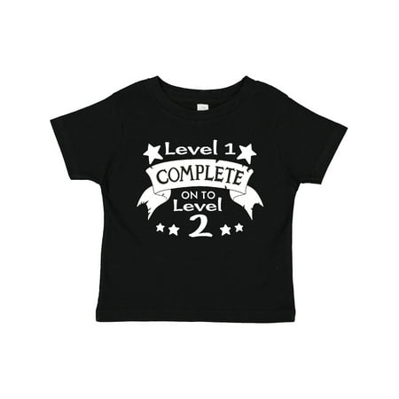 Inktastic Level 1 Complete on to Level 2 2nd Birthday Level Up Gift Toddler Boy or Toddler Girl T-Shirt
Inktastic Level 1 Complete on to Level 2 2nd Birthday Level Up Gift Toddler Boy or Toddler Girl T-Shirt