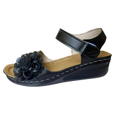 Ladies Casual Fashion Solid Colour Flower Hollow Out Open Toe Buckle Large Size Thick Bottom Beach Sandals
Ladies Casual Fashion Solid Colour Flower Hollow Out Open Toe Buckle Large Size Thick Bottom Beach Sandals