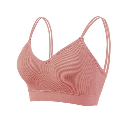BIZIZA Women s Bra Breathable Solid Color Bralette Strappy Comfort Everyday Pink One Size
BIZIZA Women s Bra Breathable Solid Color Bralette Strappy Comfort Everyday Pink One Size