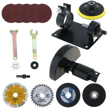 17pcs Electric Drill Cutting Seat Stand Conversion Tool Accessories For Grinding