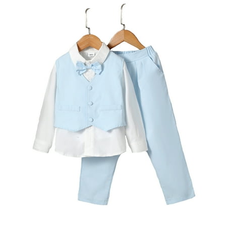KIMI BEAR Toddler Baby Boys Shorts Outfits 4T Toddler Boys Little Gentleman Style Clothes 5T Boys Casual Fake Two Piece Lapel Shirt Pants 2PCs Set Blue
KIMI BEAR Toddler Baby Boys Shorts Outfits 4T Toddler Boys Little Gentleman Style Clothes 5T Boys Casual Fake Two Piece Lapel Shirt Pants 2PCs Set Blue