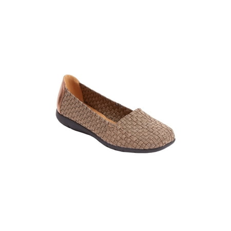 Comfortview Women s Wide Width The Bethany Flat Shoes