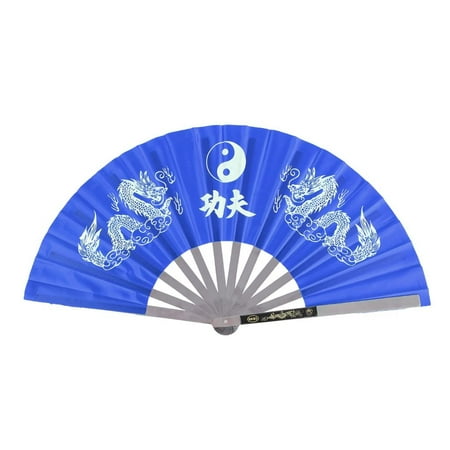 Stainless Steel Tai Chi Martial Arts Kung Fu Dance Practice Training Performance Fan Blue
Stainless Steel Tai Chi Martial Arts Kung Fu Dance Practice Training Performance Fan Blue