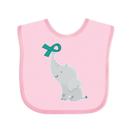 Inktastic Ovarian Cancer PCOS Teal Ribbon Awareness Gift Baby Boy or Baby Girl Bib
Inktastic Ovarian Cancer PCOS Teal Ribbon Awareness Gift Baby Boy or Baby Girl Bib