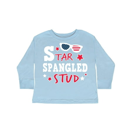 Inktastic Star Spangled Stud with Sunglasses and Stars Gift Toddler Boy Girl Long Sleeve T-Shirt
Inktastic Star Spangled Stud with Sunglasses and Stars Gift Toddler Boy Girl Long Sleeve T-Shirt