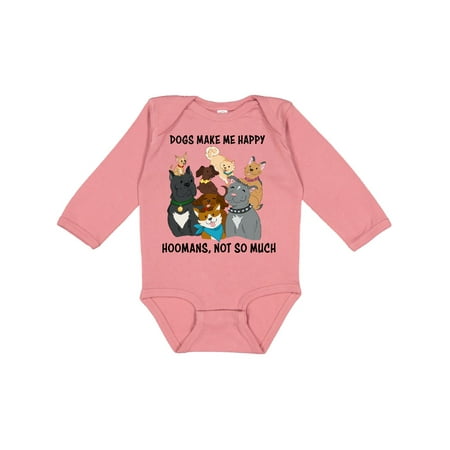 Inktastic Dogs Make Me Happy Hoomans Not So Much Gift Baby Boy or Baby Girl Long Sleeve Bodysuit
Inktastic Dogs Make Me Happy Hoomans Not So Much Gift Baby Boy or Baby Girl Long Sleeve Bodysuit