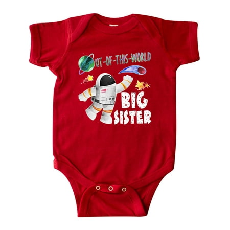Inktastic Out of this World Big Sister Astronaut in Space Gift Baby Girl Bodysuit
Inktastic Out of this World Big Sister Astronaut in Space Gift Baby Girl Bodysuit