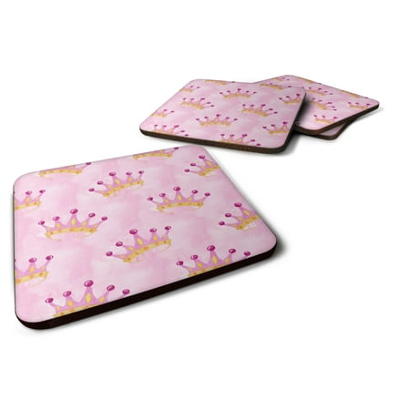 Carolines Treasures BB7546FC Watercolor Princess Crown on Pink Foam Coaster Set of 4 3 1/2 x 3 1/2 multicolor
Carolines Treasures BB7546FC Watercolor Princess Crown on Pink Foam Coaster Set of 4 3 1/2 x 3 1/2 multicolor