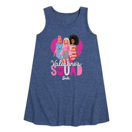 Barbie - Valentine s Squad - Toddler and Youth Girls A-line Dress