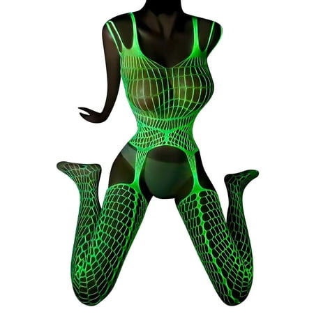 Exotic Lingerie Sets For Women Solid Color Glowing Reflective Leggings Fishnet Stockings Hollow Outed Out Open Front Bottoming Stockings Cut Out Bra Sets
Exotic Lingerie Sets For Women Solid Color Glowing Reflective Leggings Fishnet Stockings Hollow Outed Out Open Front Bottoming Stockings Cut Out Bra Sets
