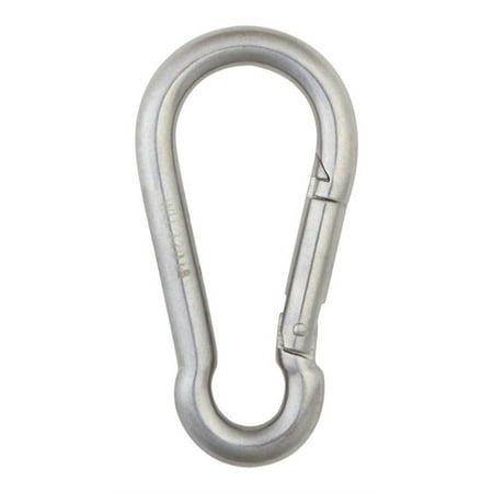 APEX TOOLS GROUP LLC T7630436 7/16 Stainless Steel Spring Snap Link