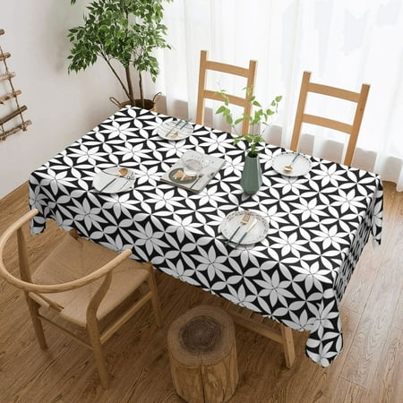 Tablecloth Geometric Table Cloth For Rectangle Tables Waterproof Resistant Picnic Table Covers For Kitchen Dining/Party(54x72in)
Tablecloth Geometric Table Cloth For Rectangle Tables Waterproof Resistant Picnic Table Covers For Kitchen Dining/Party(54x72in)
