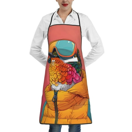 Pofeuu Hip Hummingbird In Jacket Print Aprons with Pockets Cute Aprons for Kitchen Cooking Server Barber Chef Apron
Pofeuu Hip Hummingbird In Jacket Print Aprons with Pockets Cute Aprons for Kitchen Cooking Server Barber Chef Apron