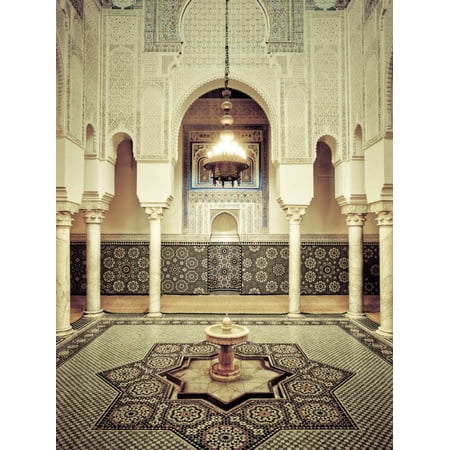 Morocco, Meknes, Medina (Old Town), Moulay Ismal Mausoleum Print Wall Art By Michele Falzone
