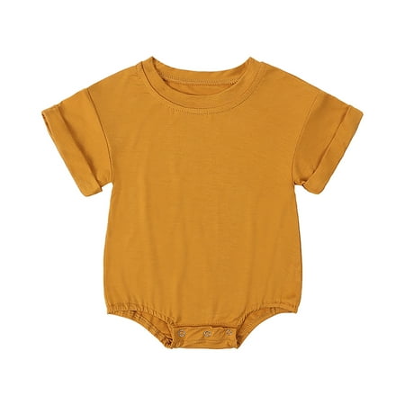 LYSICSKINEM Toddler Girls Clothes 2t - 3t Baby Girl Dresses 12-18 Months Baby Toddler Boys Girls Short Sleeve Solid Rompers Jumpsuits
LYSICSKINEM Toddler Girls Clothes 2t - 3t Baby Girl Dresses 12-18 Months Baby Toddler Boys Girls Short Sleeve Solid Rompers Jumpsuits