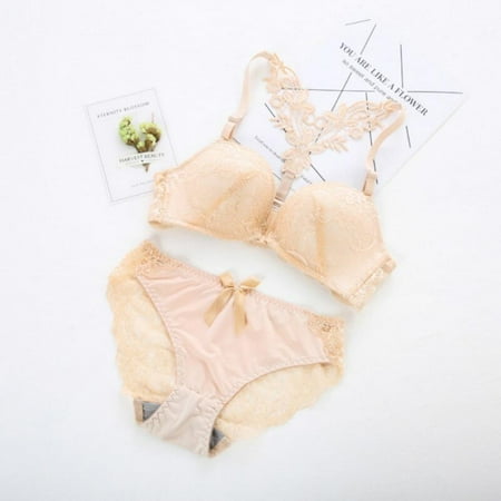 Big Sale!!Bow Wire Free Brief Sets Front Closure Beauty Back Bra Underwear Lace Embroidery Bra Set with Convertible Straps
Big Sale!!Bow Wire Free Brief Sets Front Closure Beauty Back Bra Underwear Lace Embroidery Bra Set with Convertible Straps
