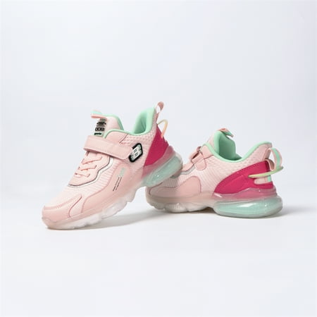 Girls Running Shoes Lightweight And Breathable Sneakers With Shoelaces Velcro Pink & White Color
Girls Running Shoes Lightweight And Breathable Sneakers With Shoelaces Velcro Pink & White Color