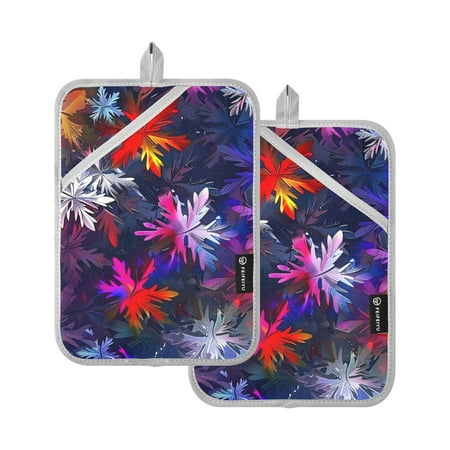 Pot Holders Set of 2 Heat Resistant 338℉ Kitchen Oven Gloves Potholder Cooking Baking Microwave Mitts Abstract Snowflakes
Pot Holders Set of 2 Heat Resistant 338℉ Kitchen Oven Gloves Potholder Cooking Baking Microwave Mitts Abstract Snowflakes