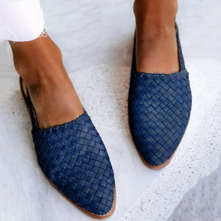 Lhked Women s Pointed Flat Shoes Weave Casual Shoes Solid Comfortable Shoes Summer Womens Anti-Slip Breathable Sandal Flip Flop
Lhked Women s Pointed Flat Shoes Weave Casual Shoes Solid Comfortable Shoes Summer Womens Anti-Slip Breathable Sandal Flip Flop