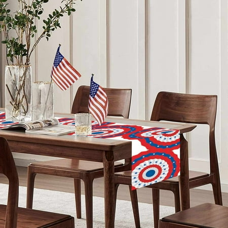 Hxroolrp 4Th Of July Decor Table Runner Table Runner Holiday Print Vintage Decoration Tablecloth Home Decor
Hxroolrp 4Th Of July Decor Table Runner Table Runner Holiday Print Vintage Decoration Tablecloth Home Decor