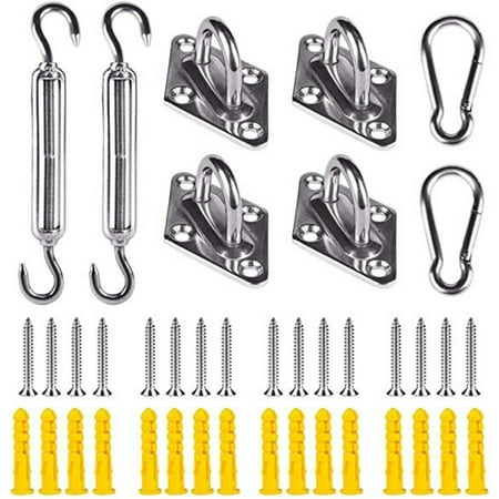 Haykey Accessories Stainless Steel Hardware Kit For Four Corners Shade Installation Tools
Haykey Accessories Stainless Steel Hardware Kit For Four Corners Shade Installation Tools