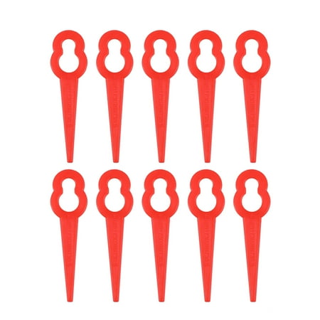 50pcs Plastic Grass Trimmer Blades Mower Replacement Trim Fast Switchblades (Red)
50pcs Plastic Grass Trimmer Blades Mower Replacement Trim Fast Switchblades (Red)