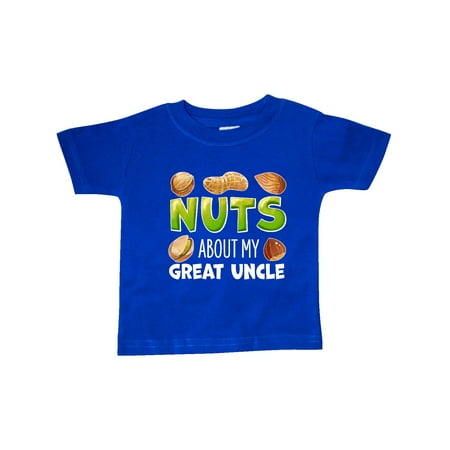 Inktastic Nuts About My Great Uncle Peanut Almond Pistachio Gift Baby Boy or Baby Girl T-Shirt
Inktastic Nuts About My Great Uncle Peanut Almond Pistachio Gift Baby Boy or Baby Girl T-Shirt