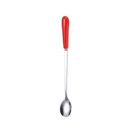 Kitchen Ice Cream Stainless Steel Ceramic Handle Stirring Tool Stirrer Teaspoon Coffee Spoons RED L
Kitchen Ice Cream Stainless Steel Ceramic Handle Stirring Tool Stirrer Teaspoon Coffee Spoons RED L