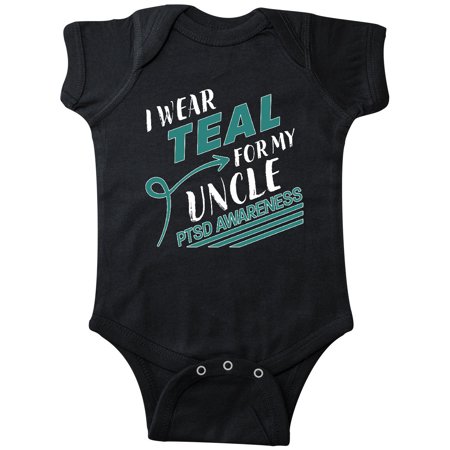 Inktastic I Wear Teal for my Uncle- PTSD Awareness Gift Baby Boy or Baby Girl Bodysuit
Inktastic I Wear Teal for my Uncle- PTSD Awareness Gift Baby Boy or Baby Girl Bodysuit