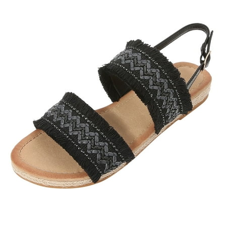 B91xZ Summer Sandals Women Shoes Bohemian Sandals Women Open Toed foreign Trade Thick Soled Fashionable Beach Sandals Womens Sandals Size 6.5
B91xZ Summer Sandals Women Shoes Bohemian Sandals Women Open Toed foreign Trade Thick Soled Fashionable Beach Sandals Womens Sandals Size 6.5