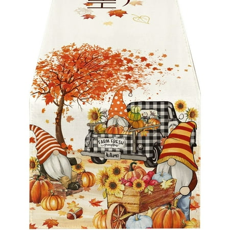 Table Banner Thanksgiving Table Flag Linen Festival Home Decoration Dining Table Decoration for Home & Garden B B
Table Banner Thanksgiving Table Flag Linen Festival Home Decoration Dining Table Decoration for Home & Garden B B