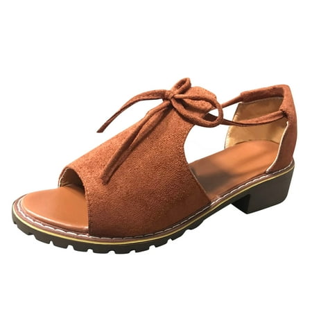 Womens Sandals Women Ladies Squared Heel Solid Bowkont Sandals Casual Lace Up Peep Toe Shoes Women S Sandals Flock Khaki 37
Womens Sandals Women Ladies Squared Heel Solid Bowkont Sandals Casual Lace Up Peep Toe Shoes Women S Sandals Flock Khaki 37