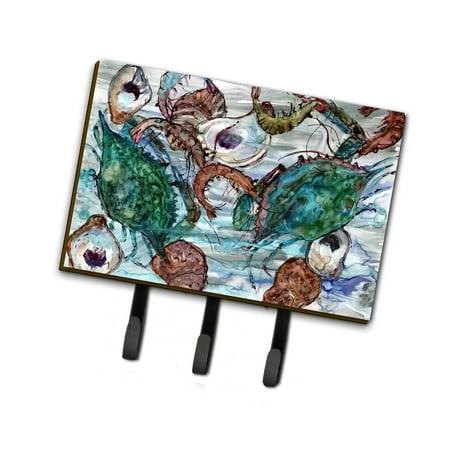 Carolines Treasures 8965TH68 Shrimp Crabs and Oysters in water Leash or Key Holder Triple multicolor
Carolines Treasures 8965TH68 Shrimp Crabs and Oysters in water Leash or Key Holder Triple multicolor