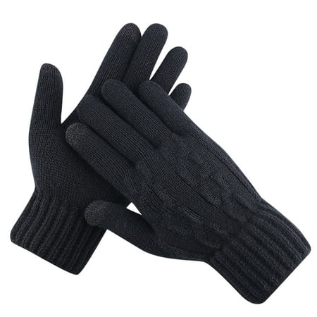 Dadaria Womens Gloves Men Winter Warm Gloves Touchscreen Casual Stretch Thick Kinitted Windproof Gloves Five-Finger Gloves Black One Size Men
Dadaria Womens Gloves Men Winter Warm Gloves Touchscreen Casual Stretch Thick Kinitted Windproof Gloves Five-Finger Gloves Black One Size Men