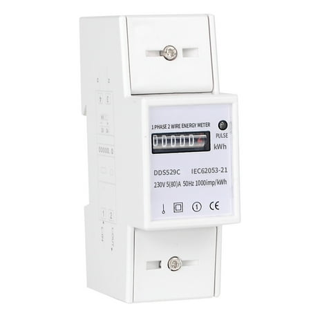 Feiruifan High Accuracy Stable Performance DDS529C Electric Power Meter Single Phase Anti-Interference Plastic Enclosure 2P Counter Display Electric Consumption Meter for Household Appliances
Feiruifan High Accuracy Stable Performance DDS529C Electric Power Meter Single Phase Anti-Interference Plastic Enclosure 2P Counter Display Electric Consumption Meter for Household Appliances
