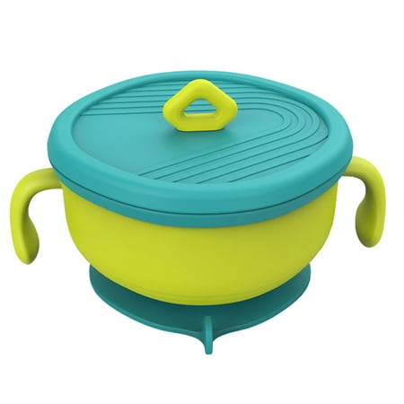 Toddler Suction Bowls Silicone Baby Suction Plate with Lid Multifunctional Baby Snack Bowl with Lid Straw and Ergonomic Handle for Toddler Girl Boy Gifts
Toddler Suction Bowls Silicone Baby Suction Plate with Lid Multifunctional Baby Snack Bowl with Lid Straw and Ergonomic Handle for Toddler Girl Boy Gifts