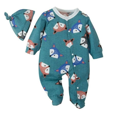 PROMOTION! Baywell Autumn Newborn Clothes Kids Boys Girls Romper + Hat Cartoon Printed Overalls Cotton Long Sleeve Jumpsuit Clothing
PROMOTION! Baywell Autumn Newborn Clothes Kids Boys Girls Romper + Hat Cartoon Printed Overalls Cotton Long Sleeve Jumpsuit Clothing
