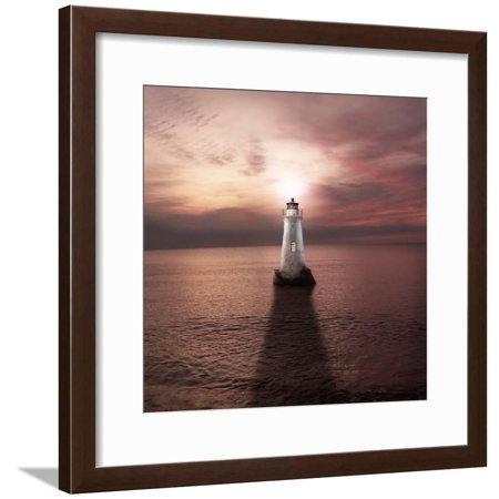 The Keeper of the Light Framed Print Wall Art By Luis Beltran