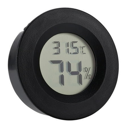 Mini Hygrometer Thermometer for Humidors Home Greenhouse Babyroom Reptile Incubator Black
Mini Hygrometer Thermometer for Humidors Home Greenhouse Babyroom Reptile Incubator Black
