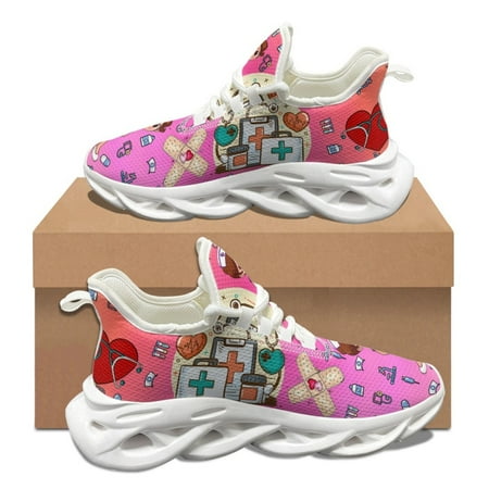 Gradient Nurse Hospital Pattern Nurse Unisex Autumn Winter Vulcanized Shoes Shock Absorption Non-slip Sneakers Walking Footwear
Gradient Nurse Hospital Pattern Nurse Unisex Autumn Winter Vulcanized Shoes Shock Absorption Non-slip Sneakers Walking Footwear